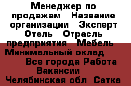 Менеджер по продажам › Название организации ­ Эксперт Отель › Отрасль предприятия ­ Мебель › Минимальный оклад ­ 50 000 - Все города Работа » Вакансии   . Челябинская обл.,Сатка г.